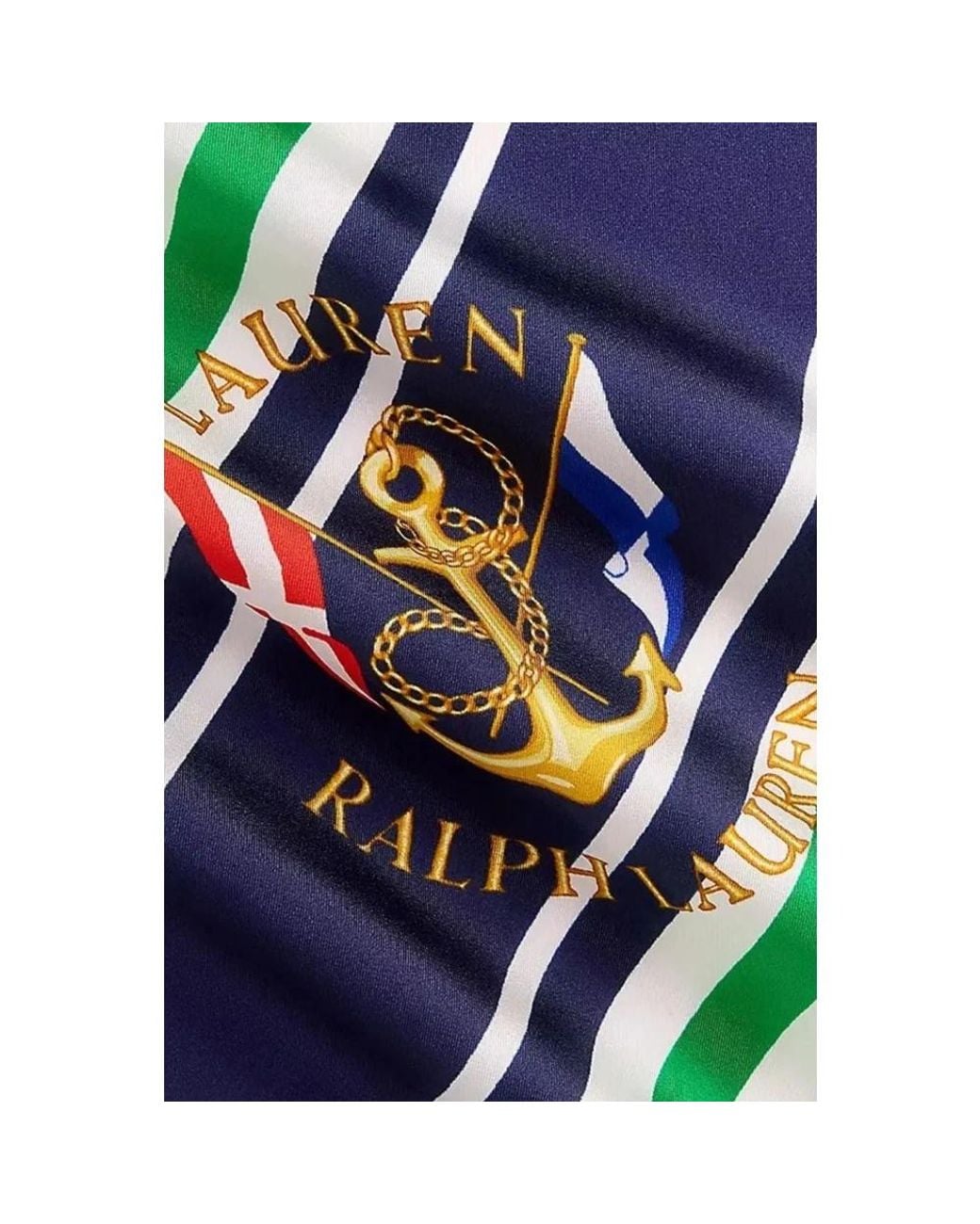 Ralph Lauren Green Silk Scarves