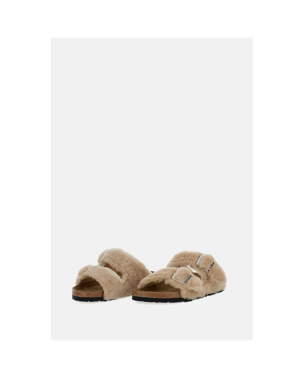 Birkenstock Natural Sliders