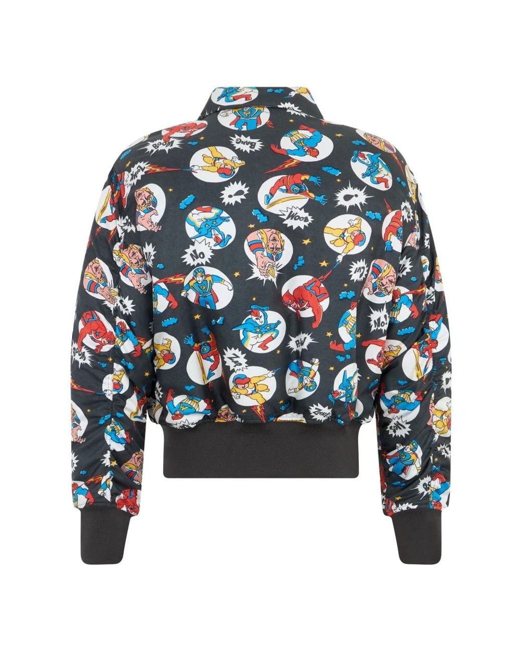 Moschino Blue Bomber Jackets for men