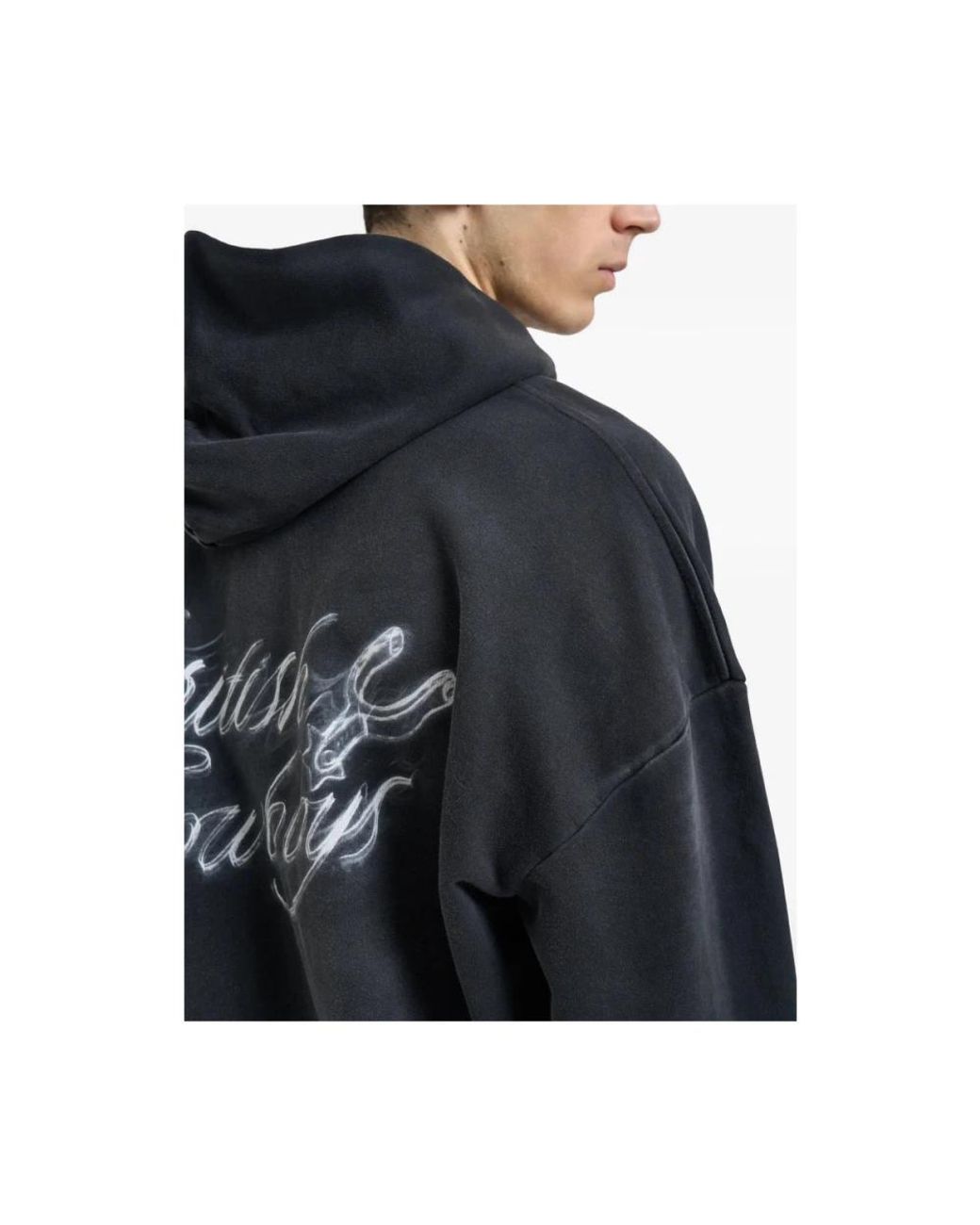 Represent Black Hoodies for men