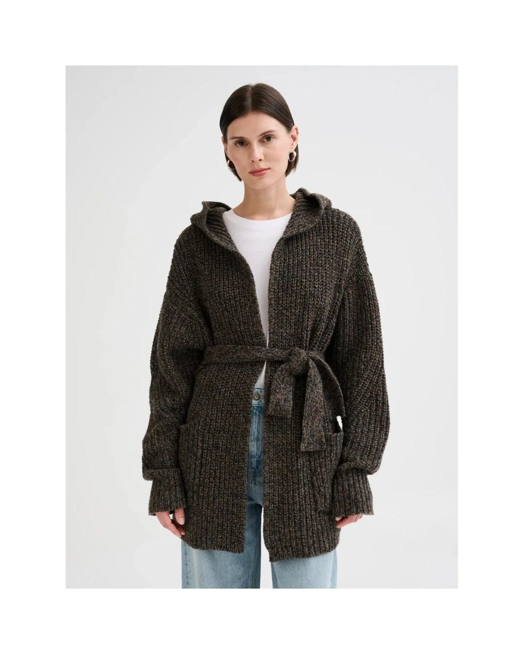 Cardigans Roberto Collina en coloris Black