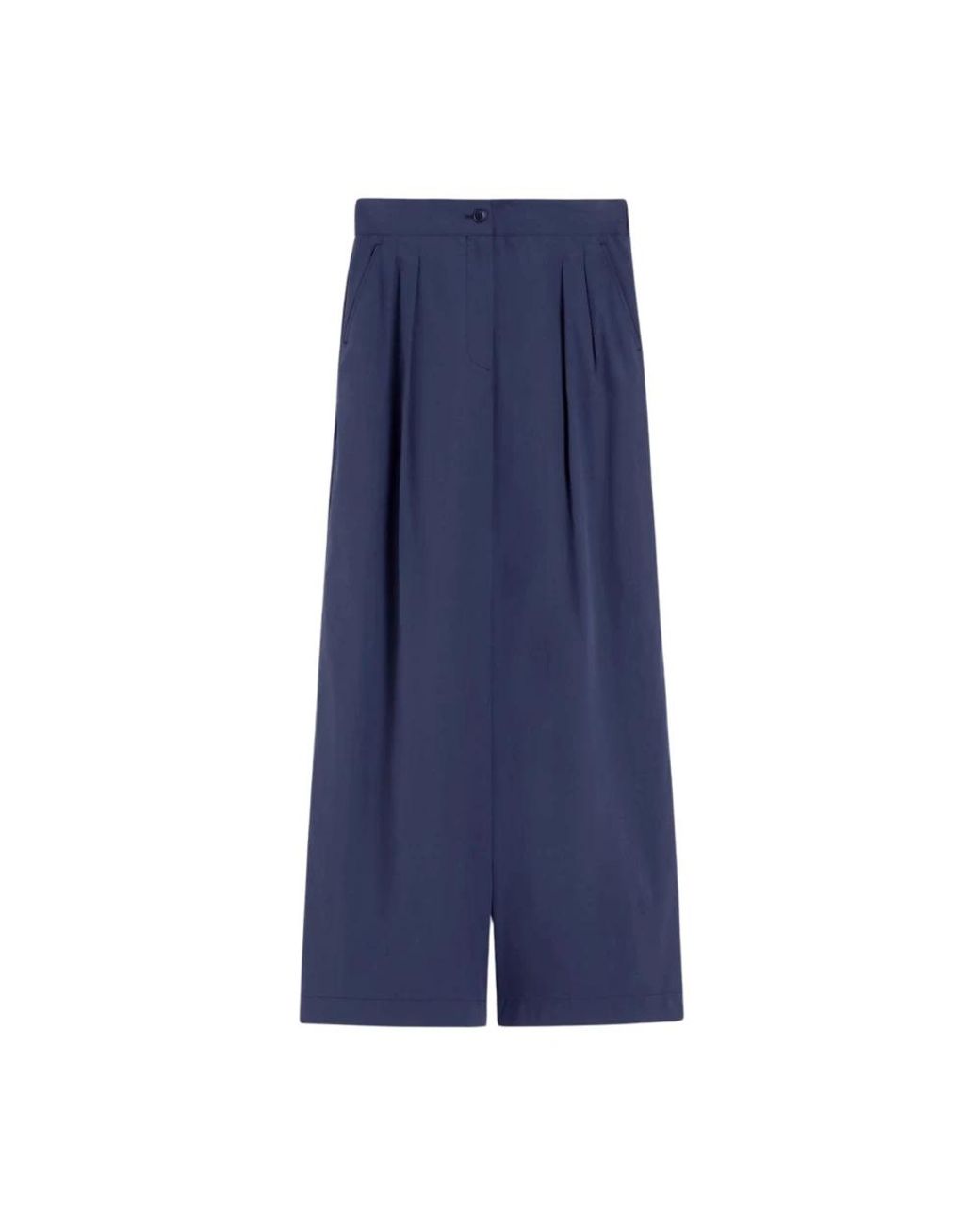 Weekend by Maxmara Blue Wide Trousers