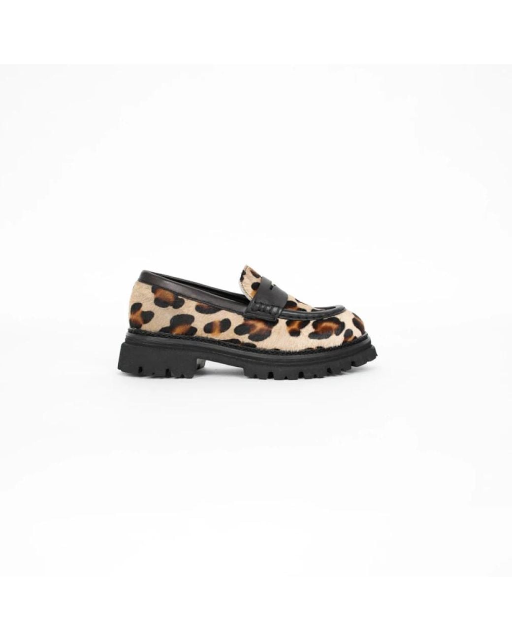 JP/DAVID Black Loafers