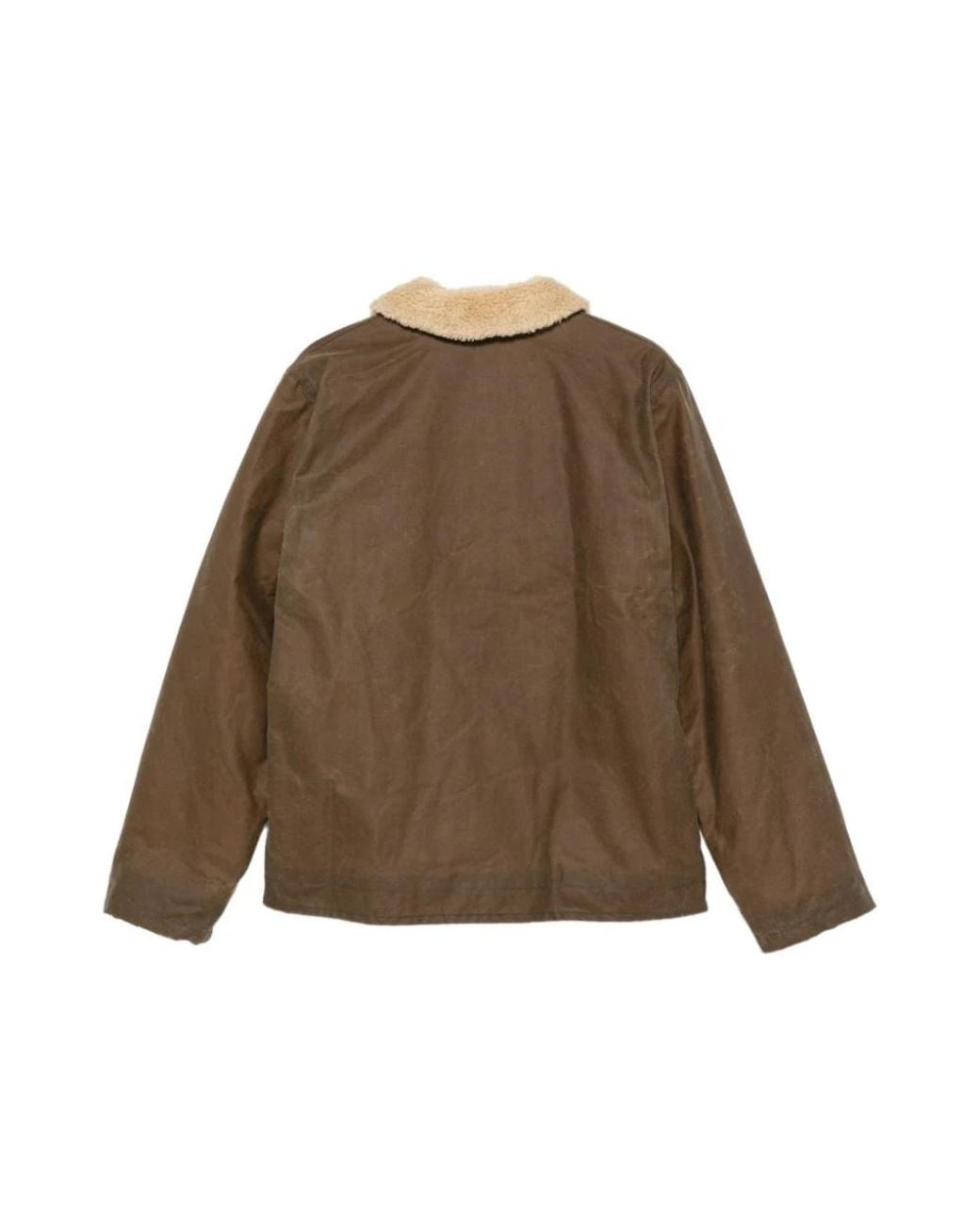 chesapeake's Brown Faux Fur & Shearling Jackets for men