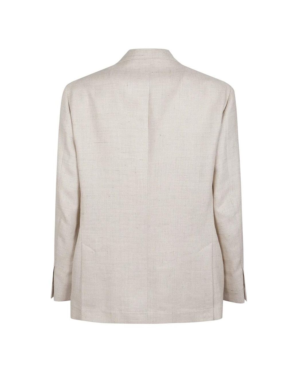 Brunello Cucinelli Natural Blazers for men