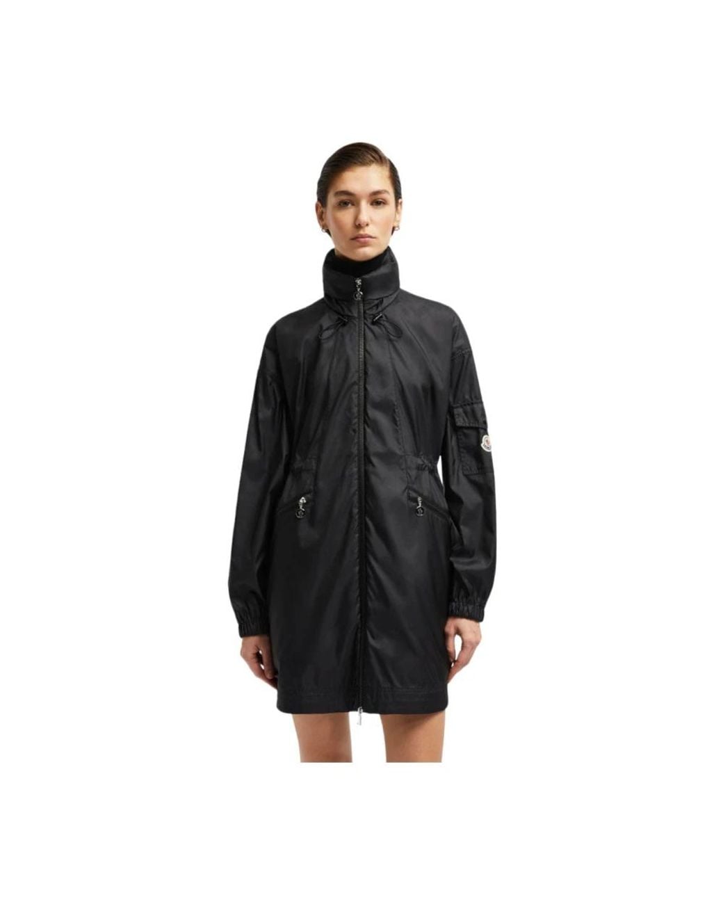 Moncler Black Rain Jackets