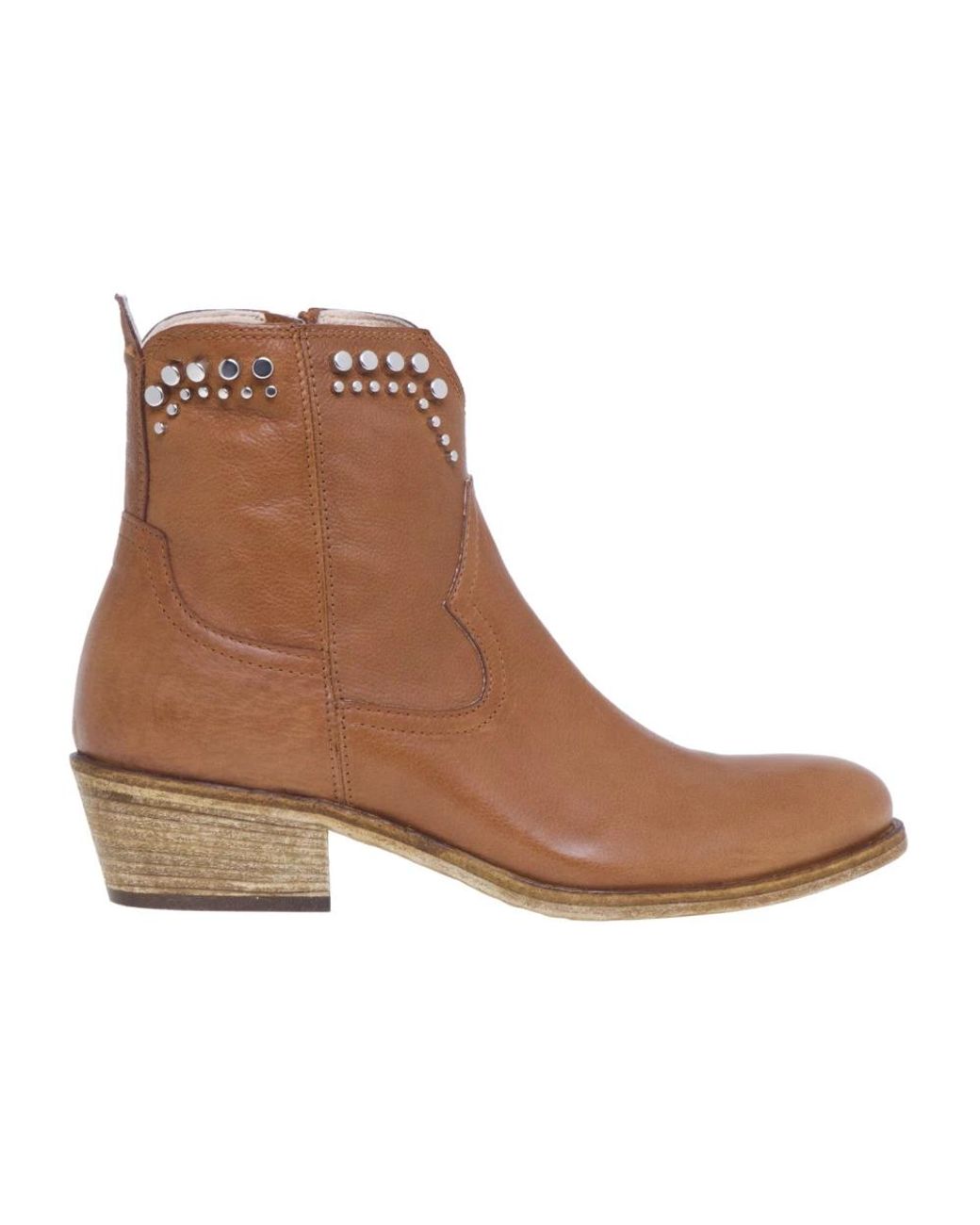 FRU.IT Brown Cowboy & Biker Boots