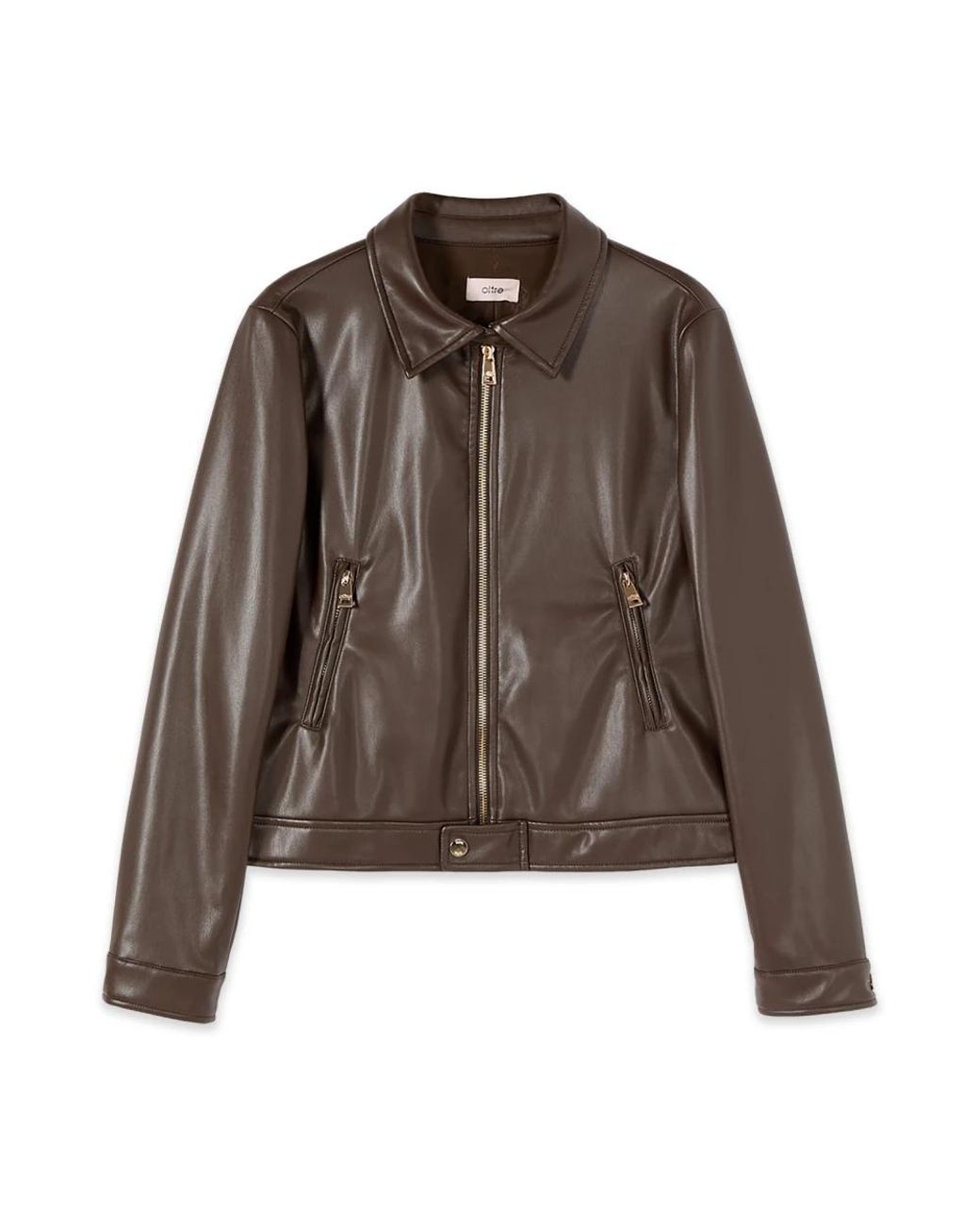 Oltre Leather Jassen in het Brown