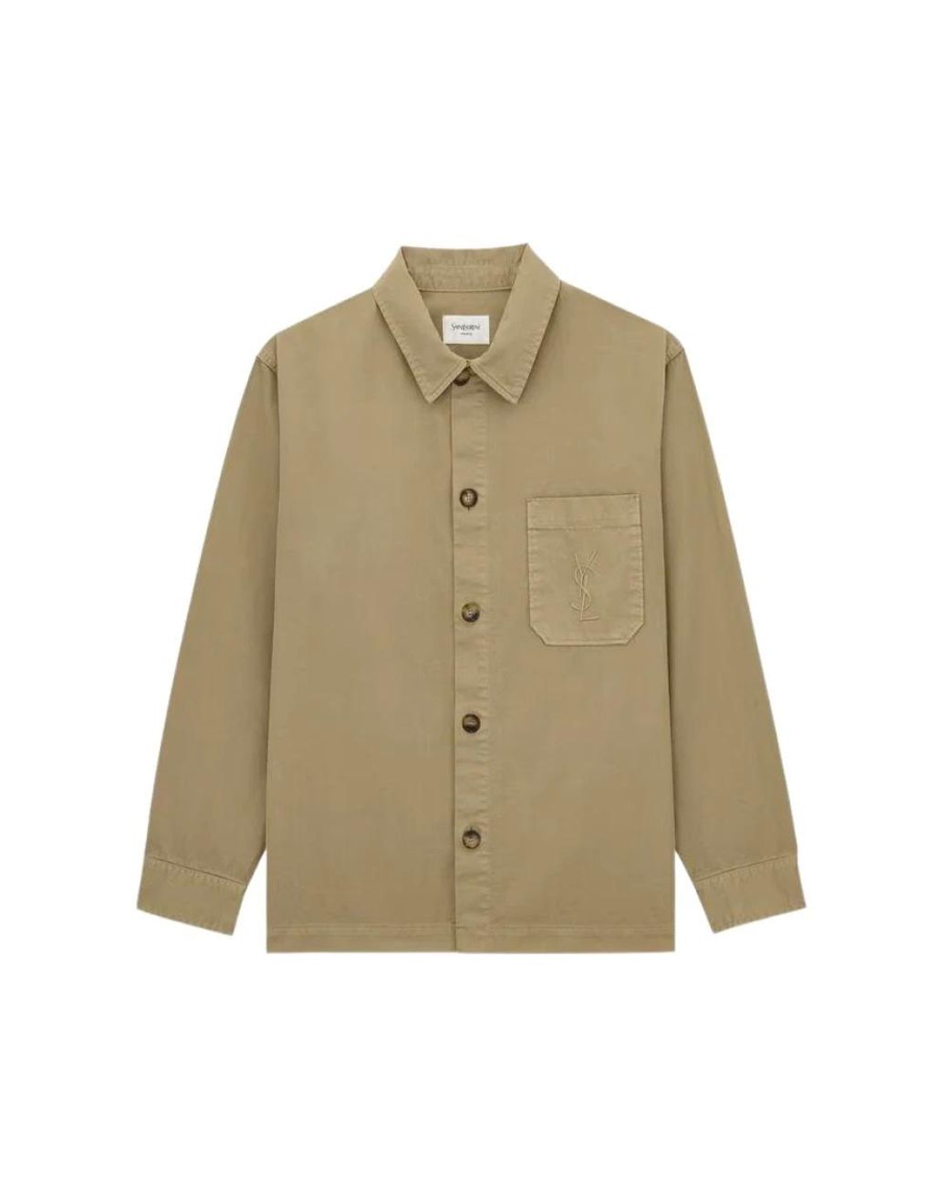 Saint Laurent Green Casual Shirts for men