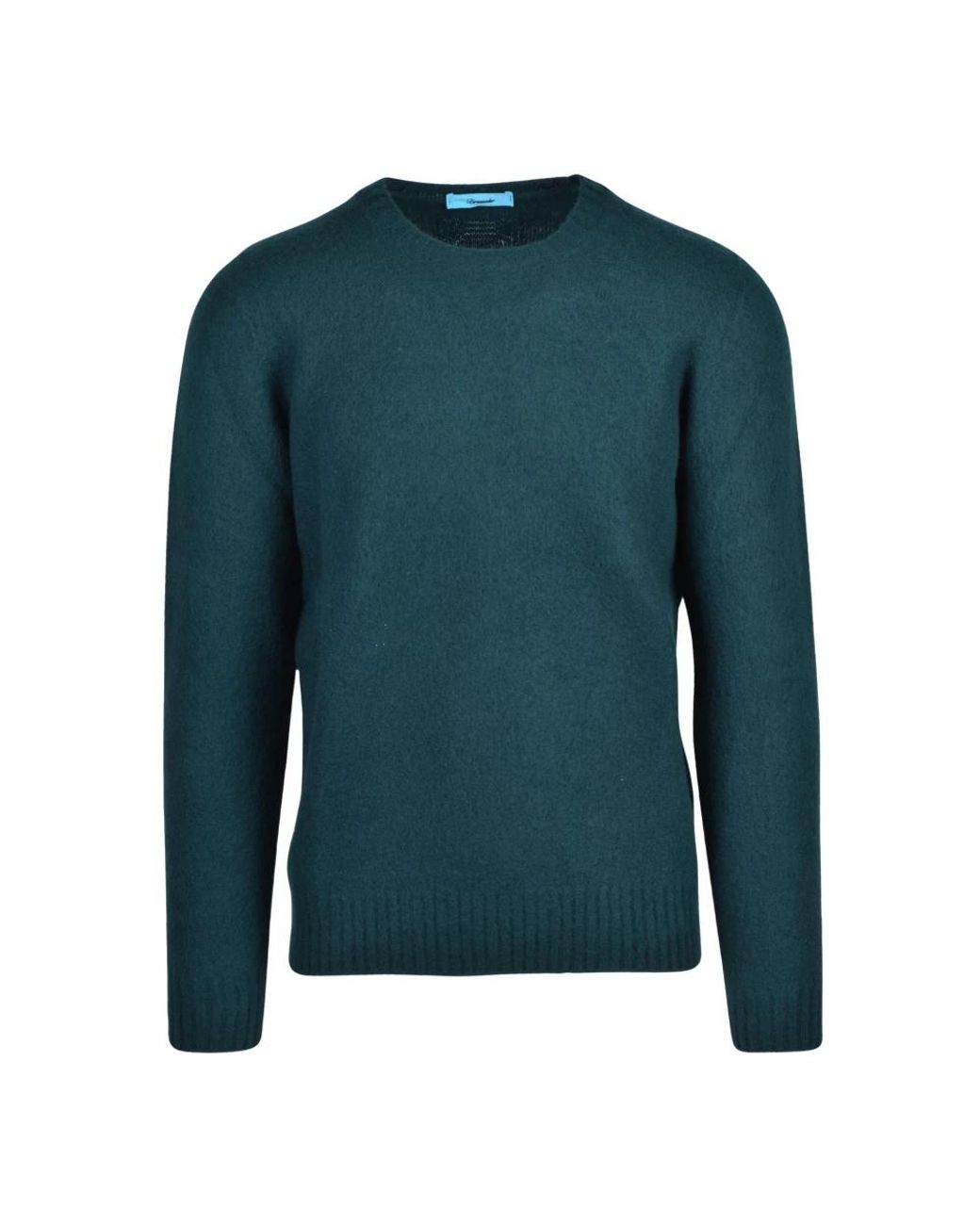 Drumohr Rundhalsstrickware in Green für Herren