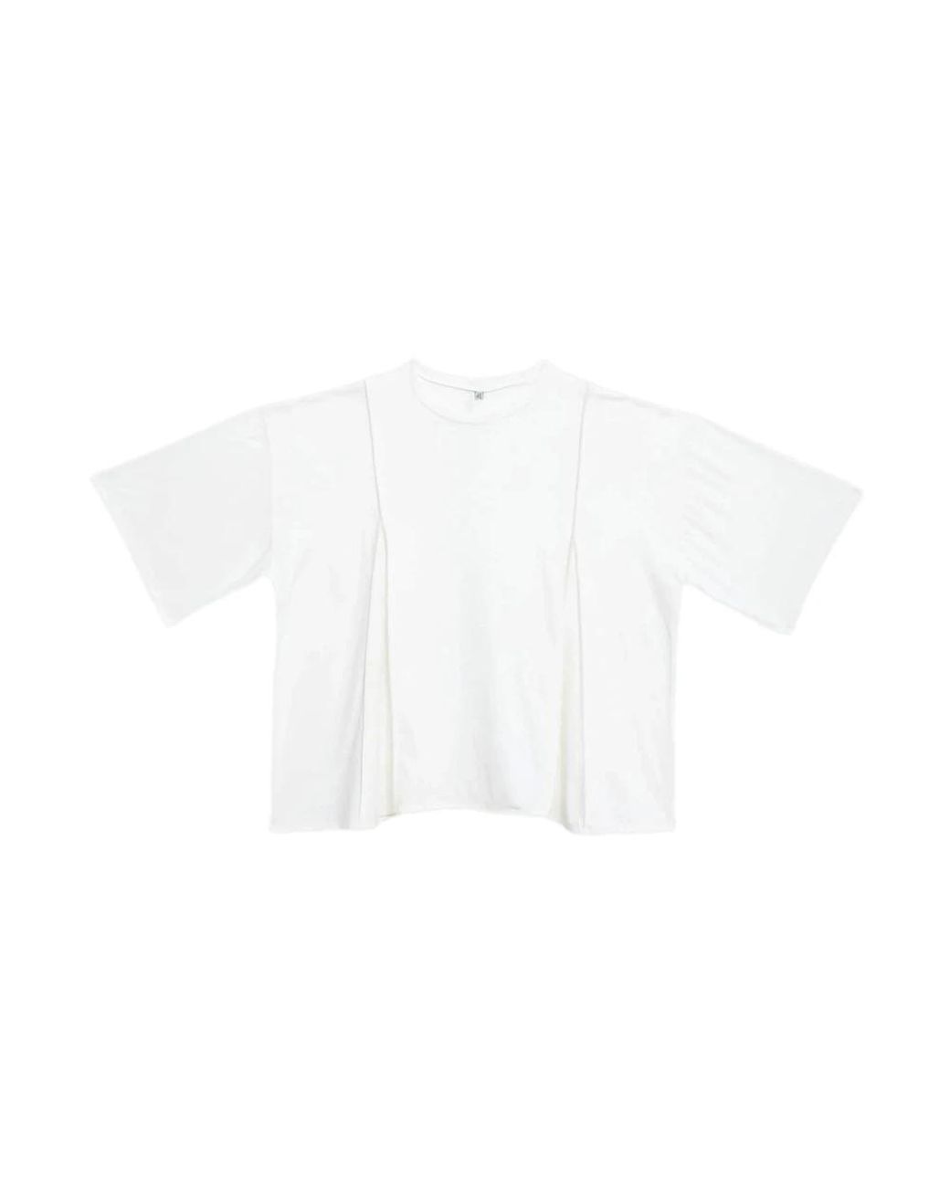 Baserange Tops ,Wit ,Katoen Mul T-Shirt in het White