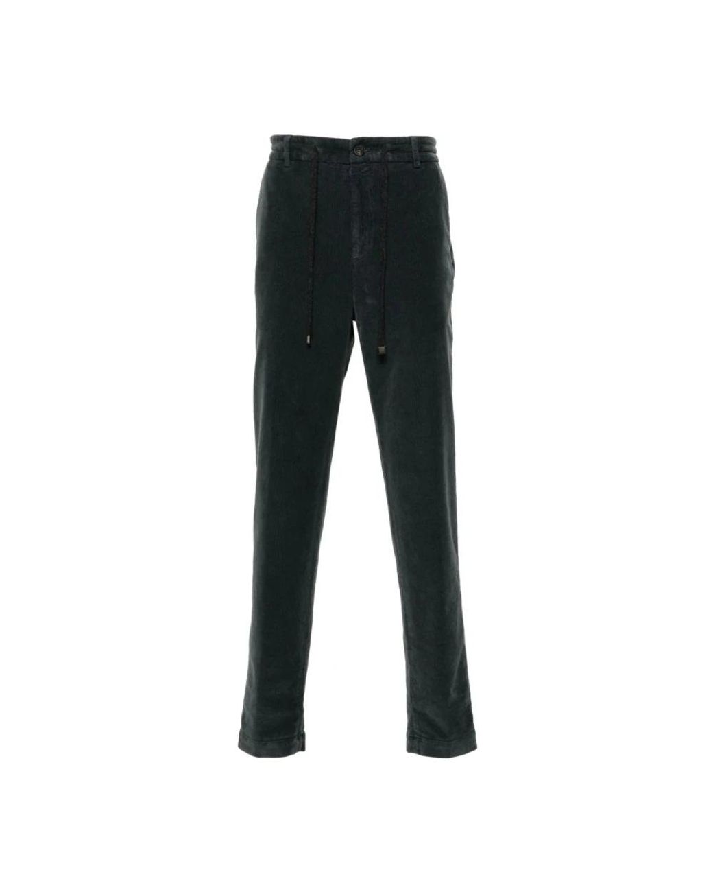 Peserico Black Slim-Fit Trousers for men