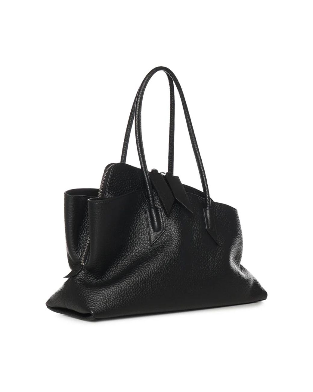 The Attico Black Shoulder Bags