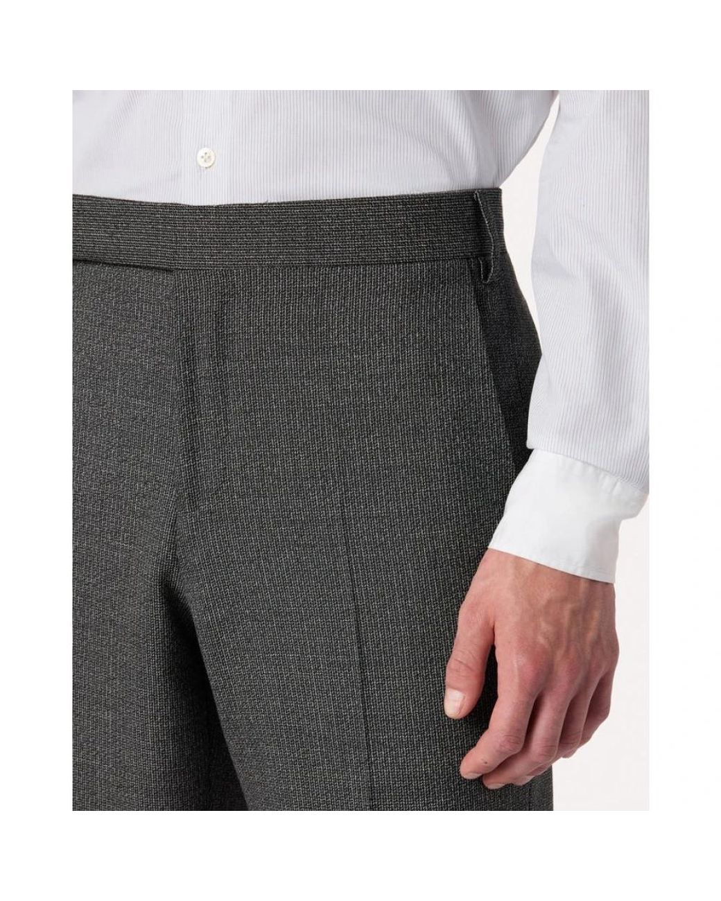 Lardini Gray Suit Trousers for men