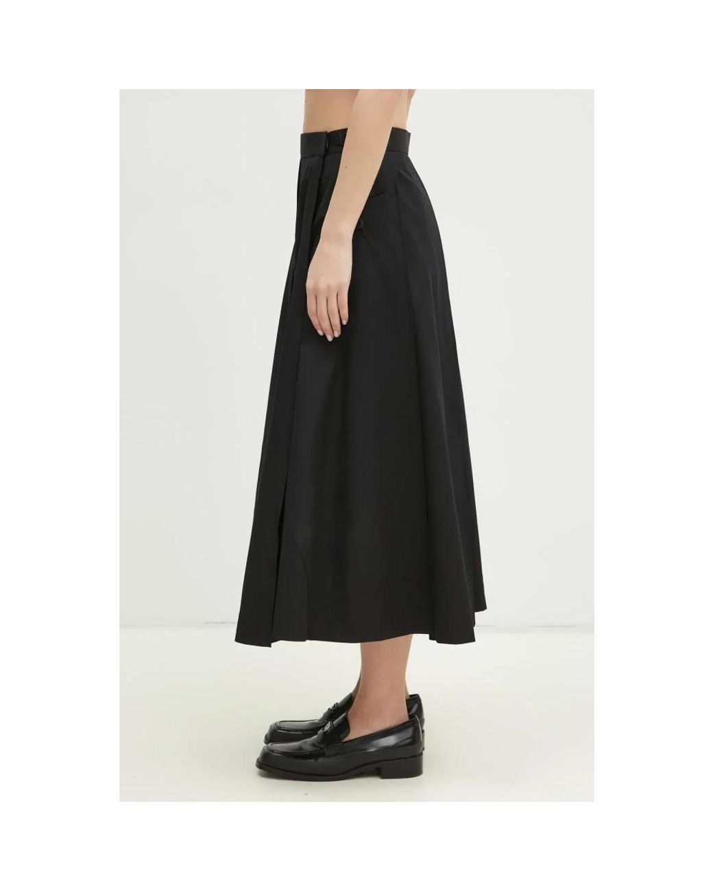 Midi Skirts Undercover en coloris Black