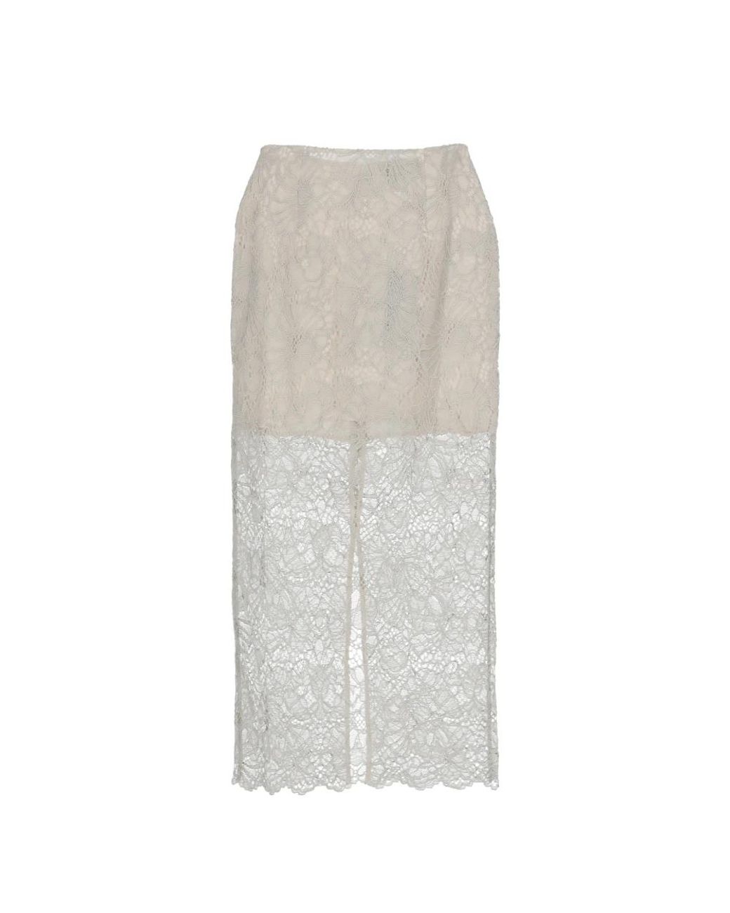 ROTATE BIRGER CHRISTENSEN Gray Midi Skirts