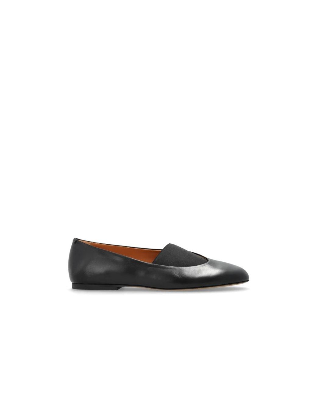 Jil Sander Black Ballerina Shoes