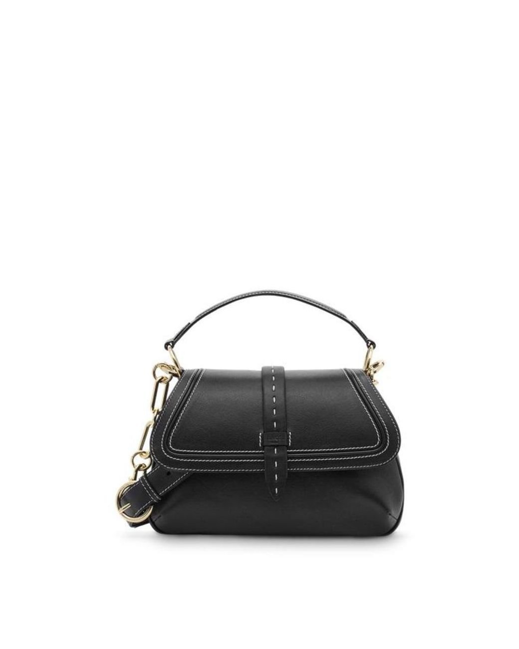 SAC Bandouliere EN Cuir Diane Lancel en coloris Noir | Lyst