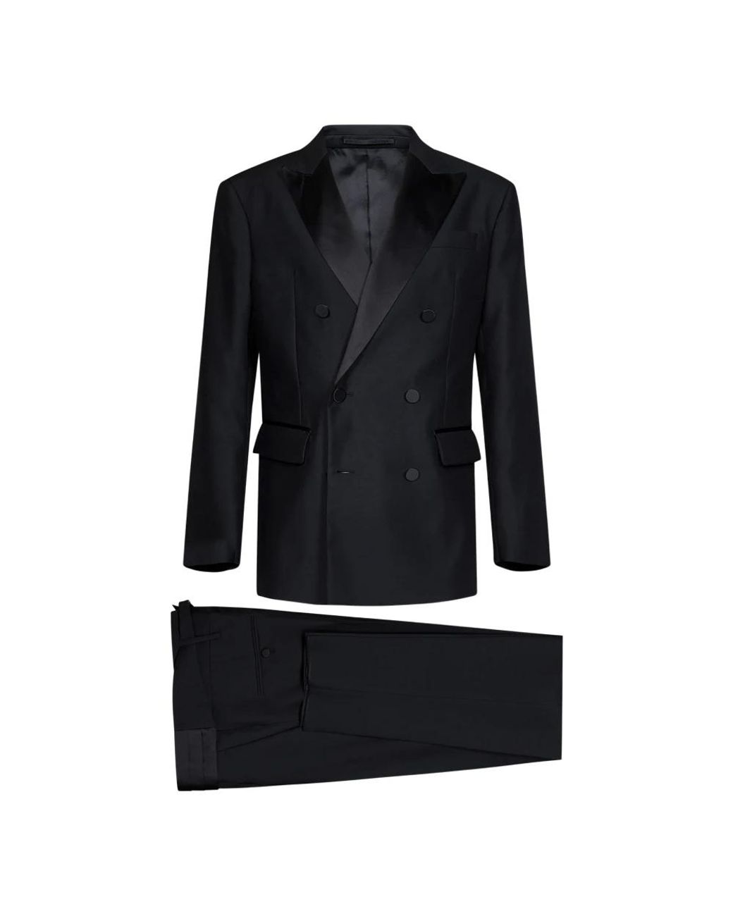 DSquared² Black Double Breasted Suits for men