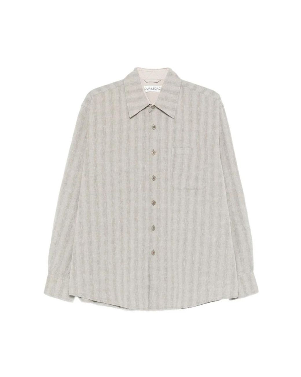 Our Legacy Gray Casual Shirts for men