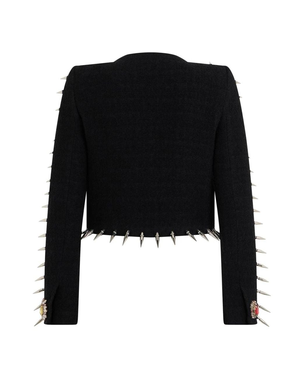 Moschino Black Tweed Jackets