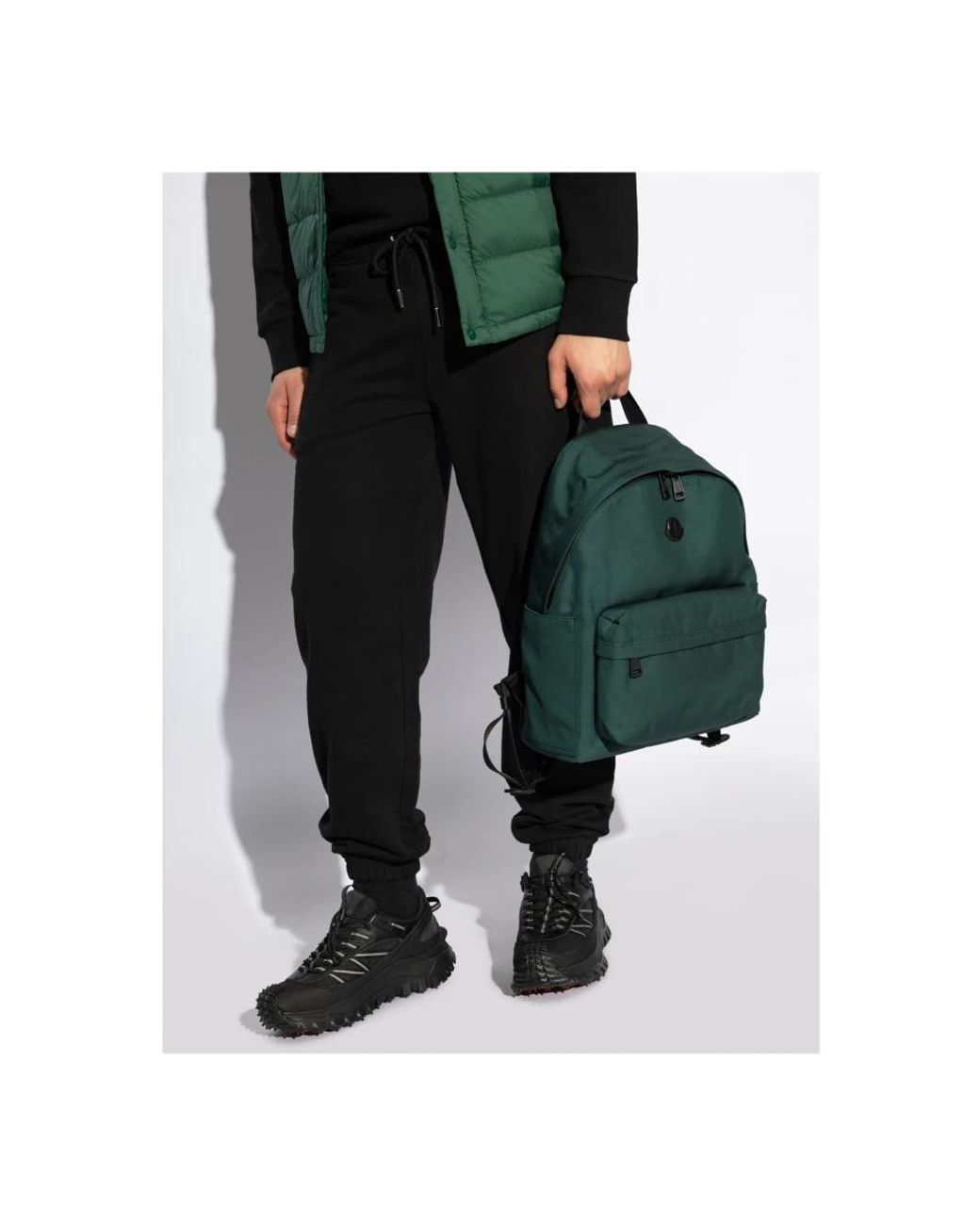 Moncler Backpacks in Green for Men | Lyst