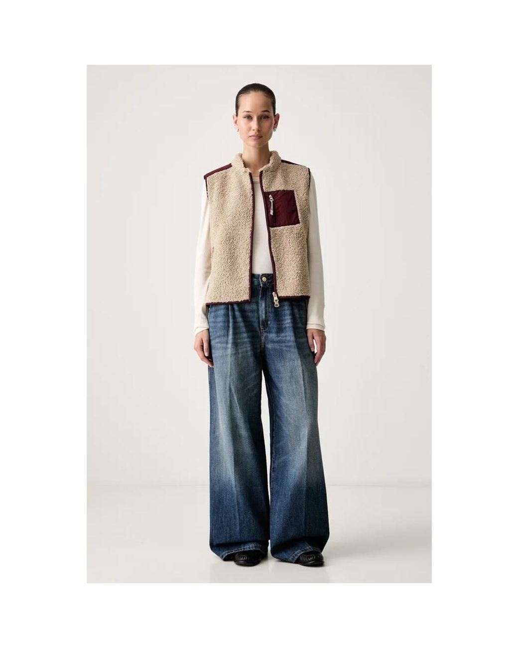 Vests Mos Mosh de color Natural