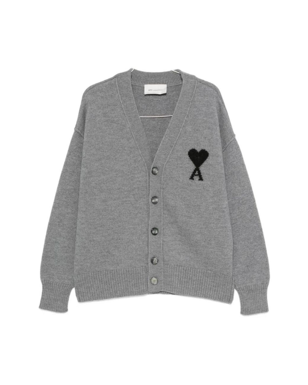 AMI Gray Cardigans for men
