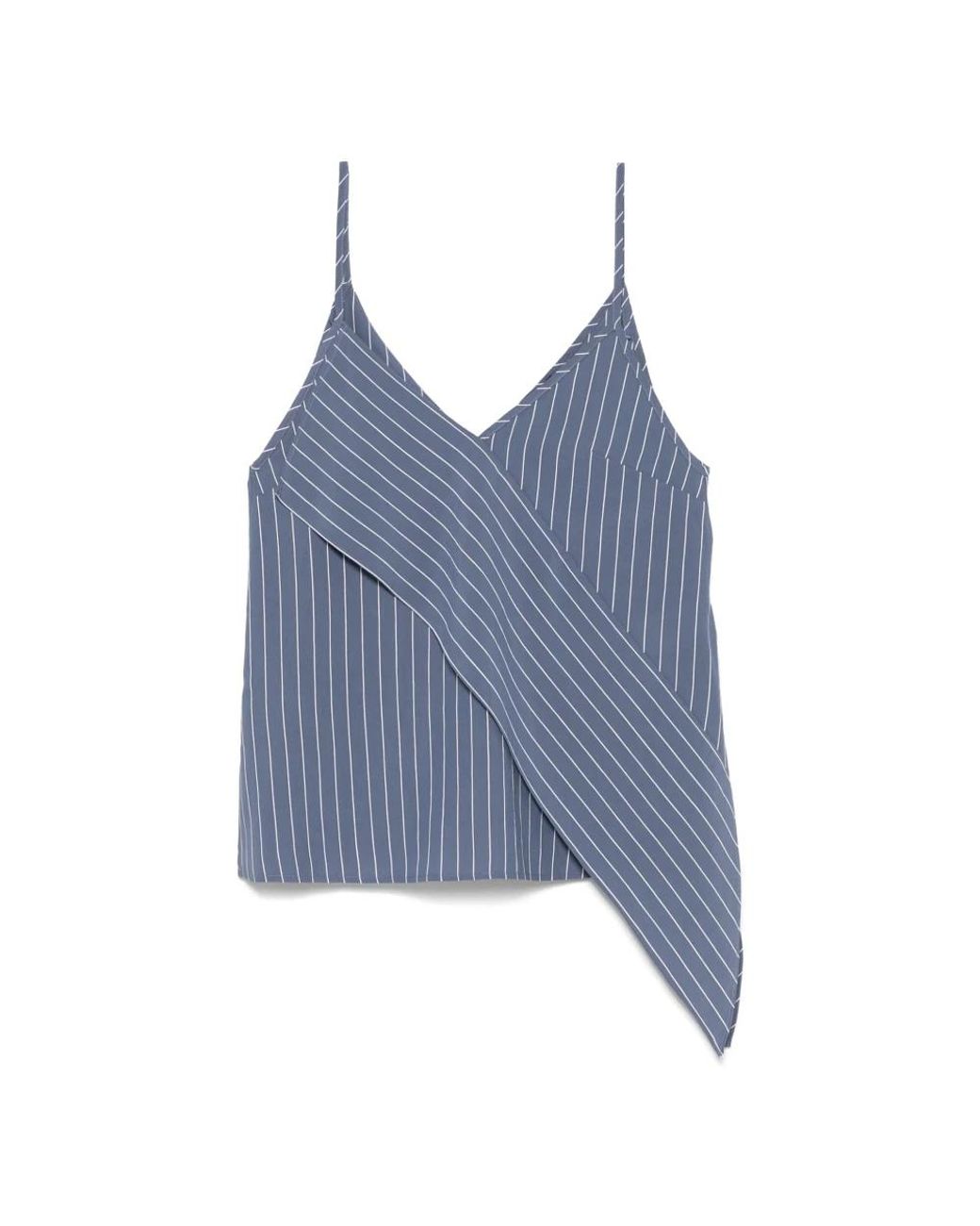 Dondup Blue Sleeveless Tops