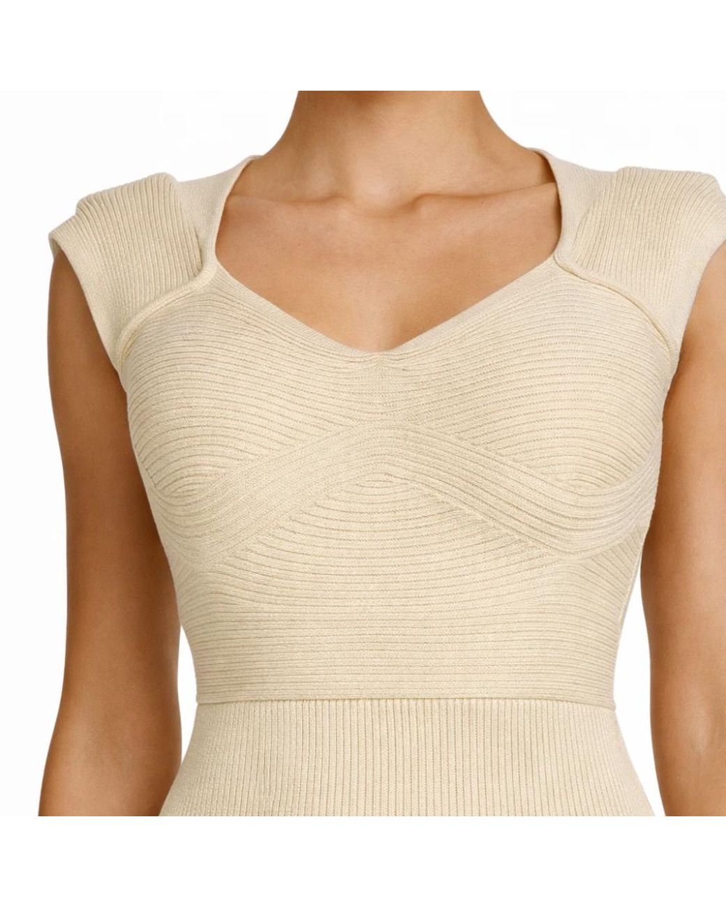 Boss Natural Knitted Dresses