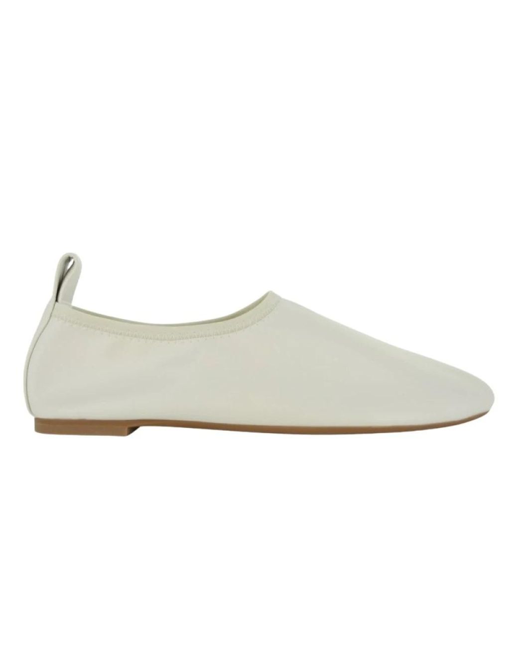 Senso White Ballerina Shoes