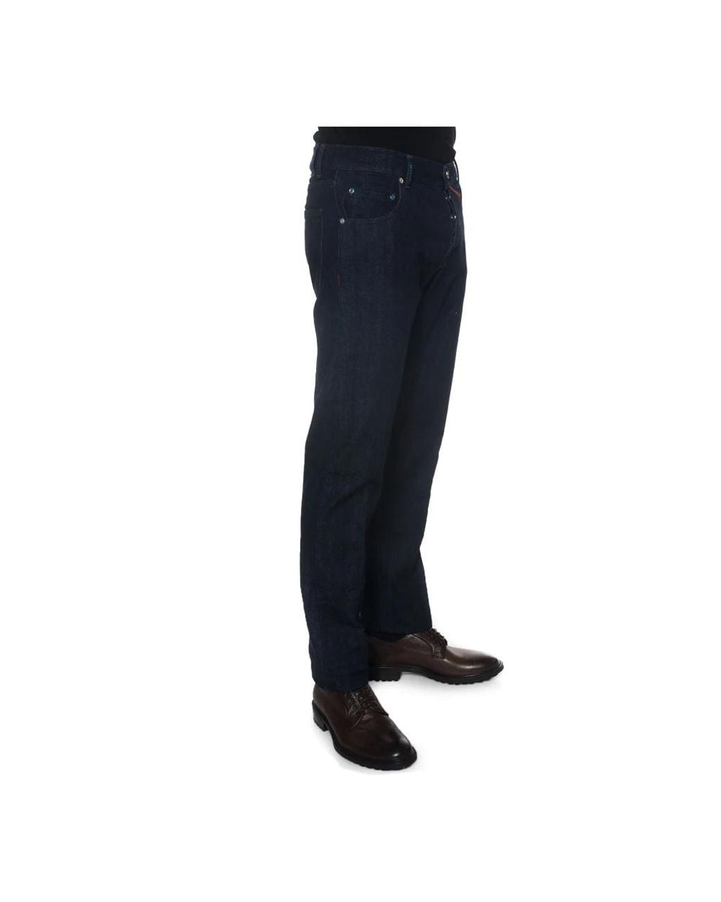 Kiton Blue Slim Fit Jeans for men