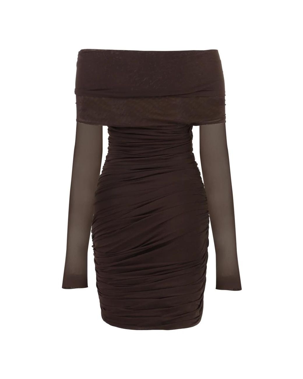 Philosophy Di Lorenzo Serafini Brown Short Dresses
