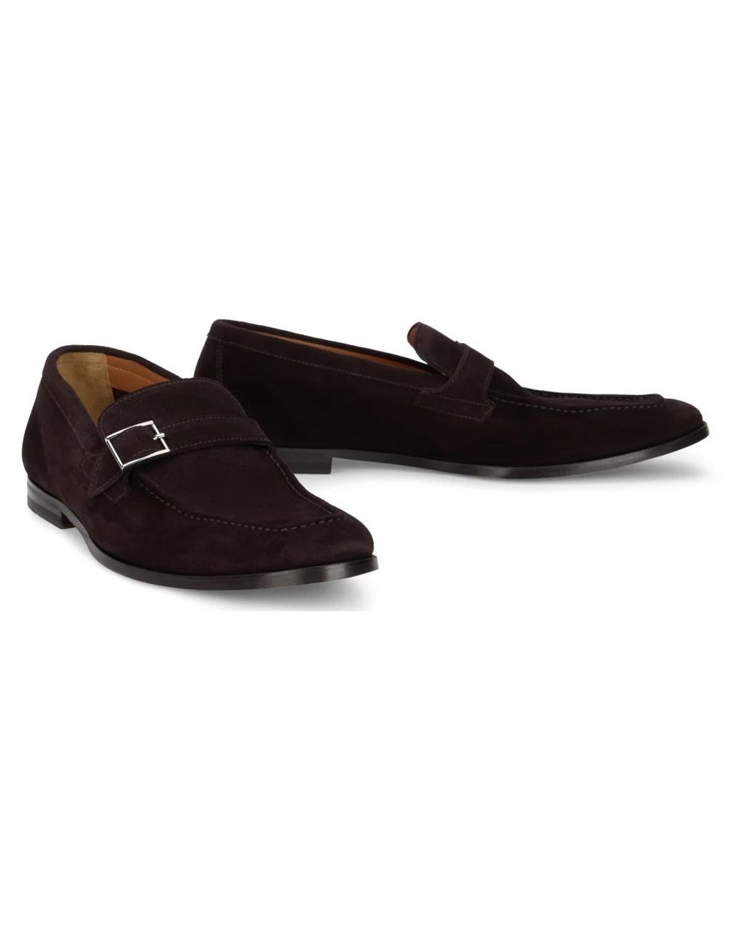 Doucal's Black Loafers for men