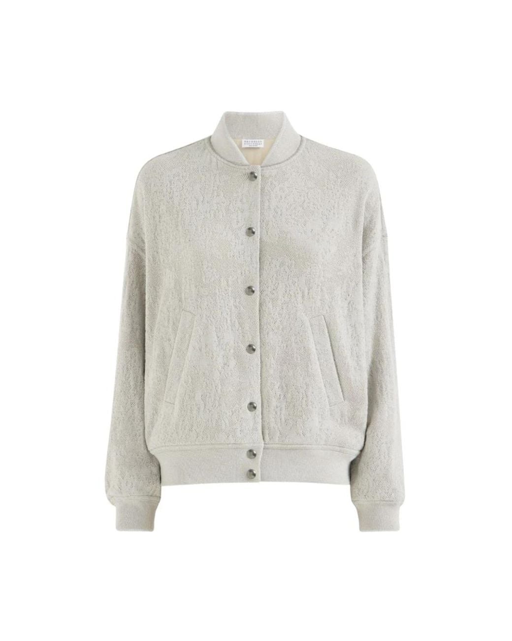 Bomber Jackets Brunello Cucinelli de color Gray