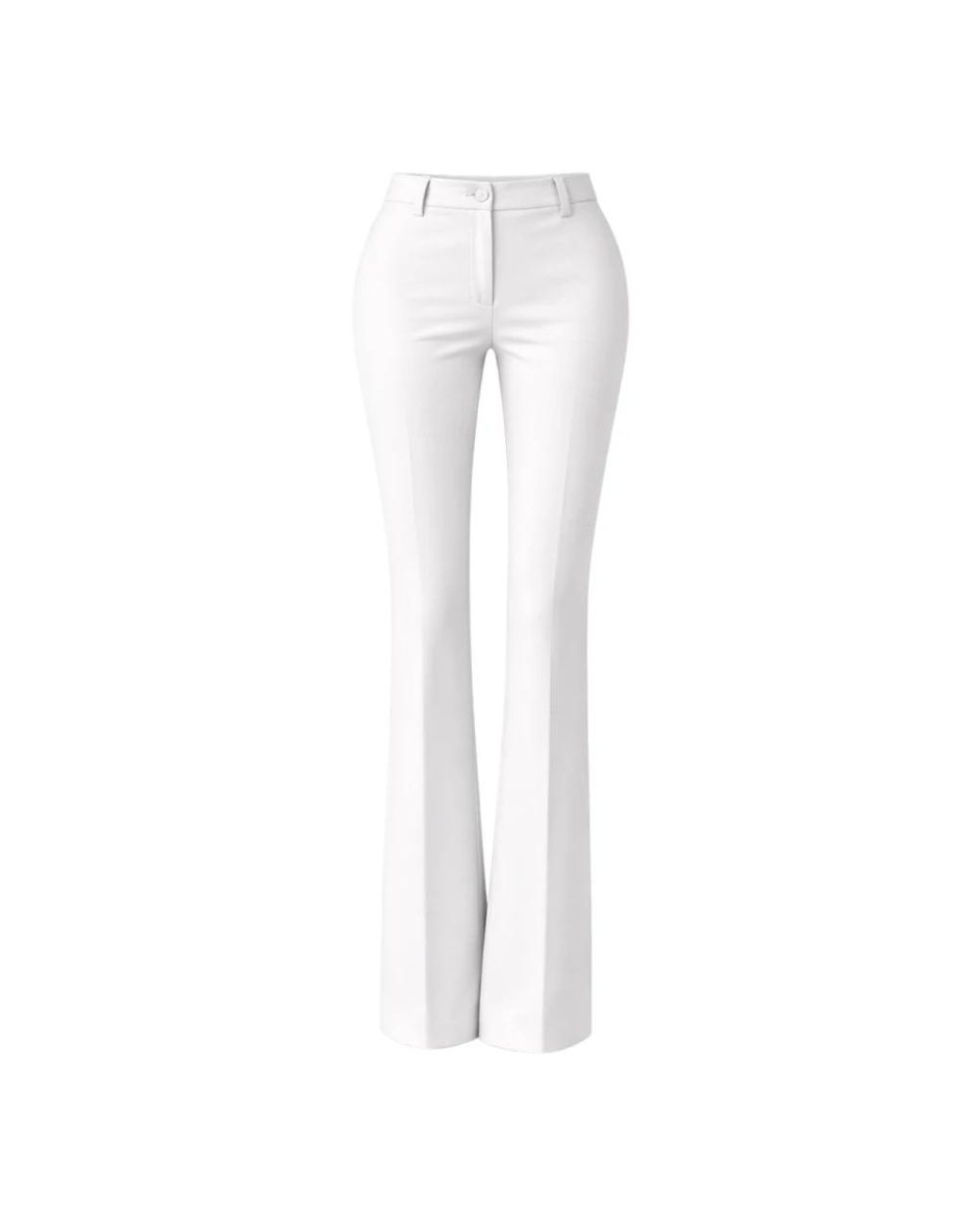 Liu Jo White Wide Trousers