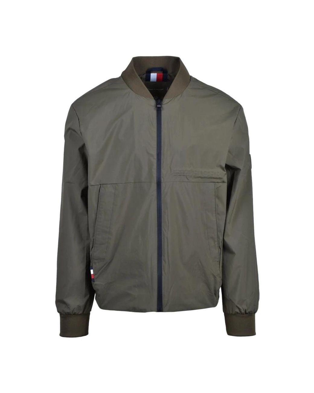 Tommy Hilfiger Gray Bomber Jackets for men