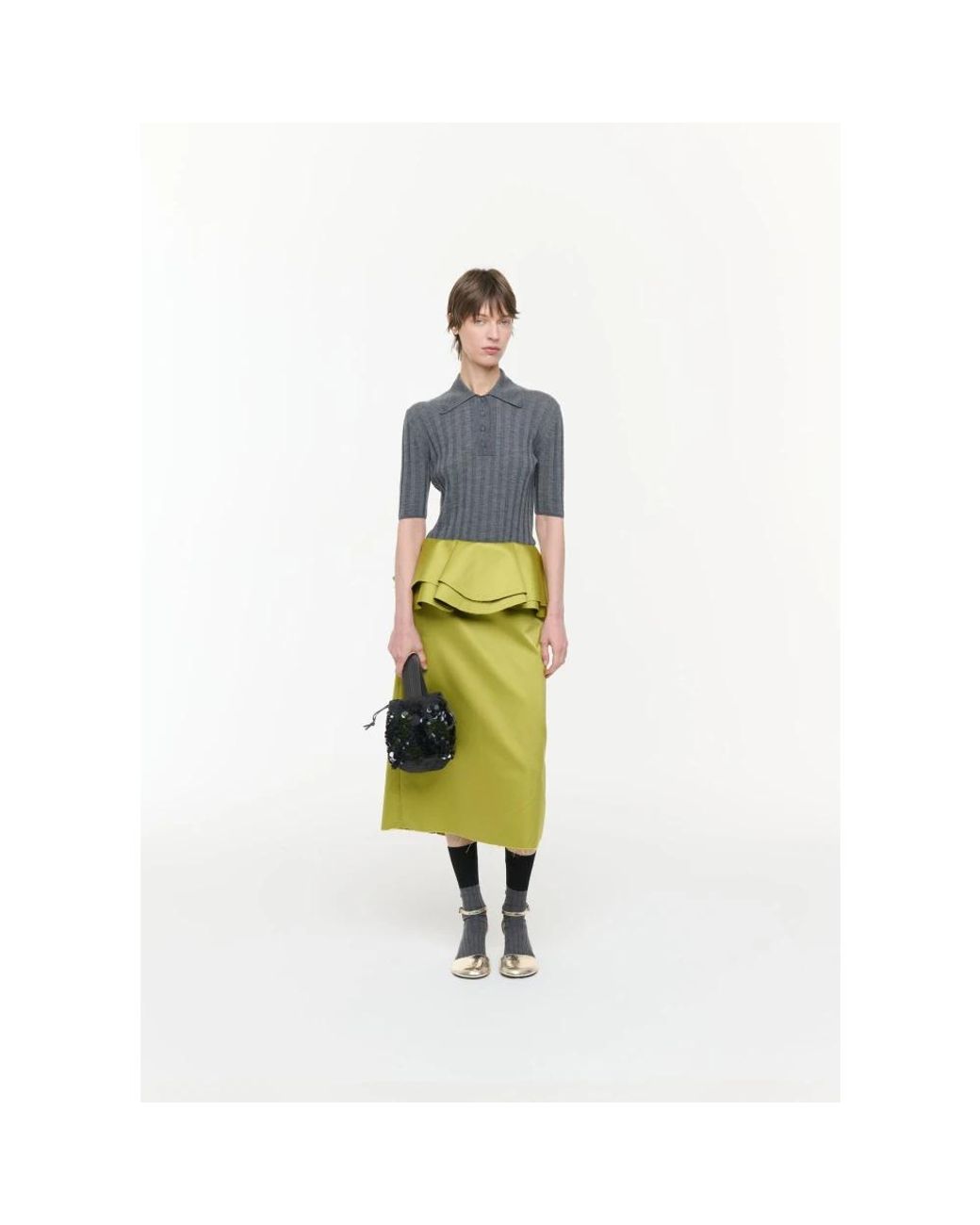 Plan C Black Bucket Bags