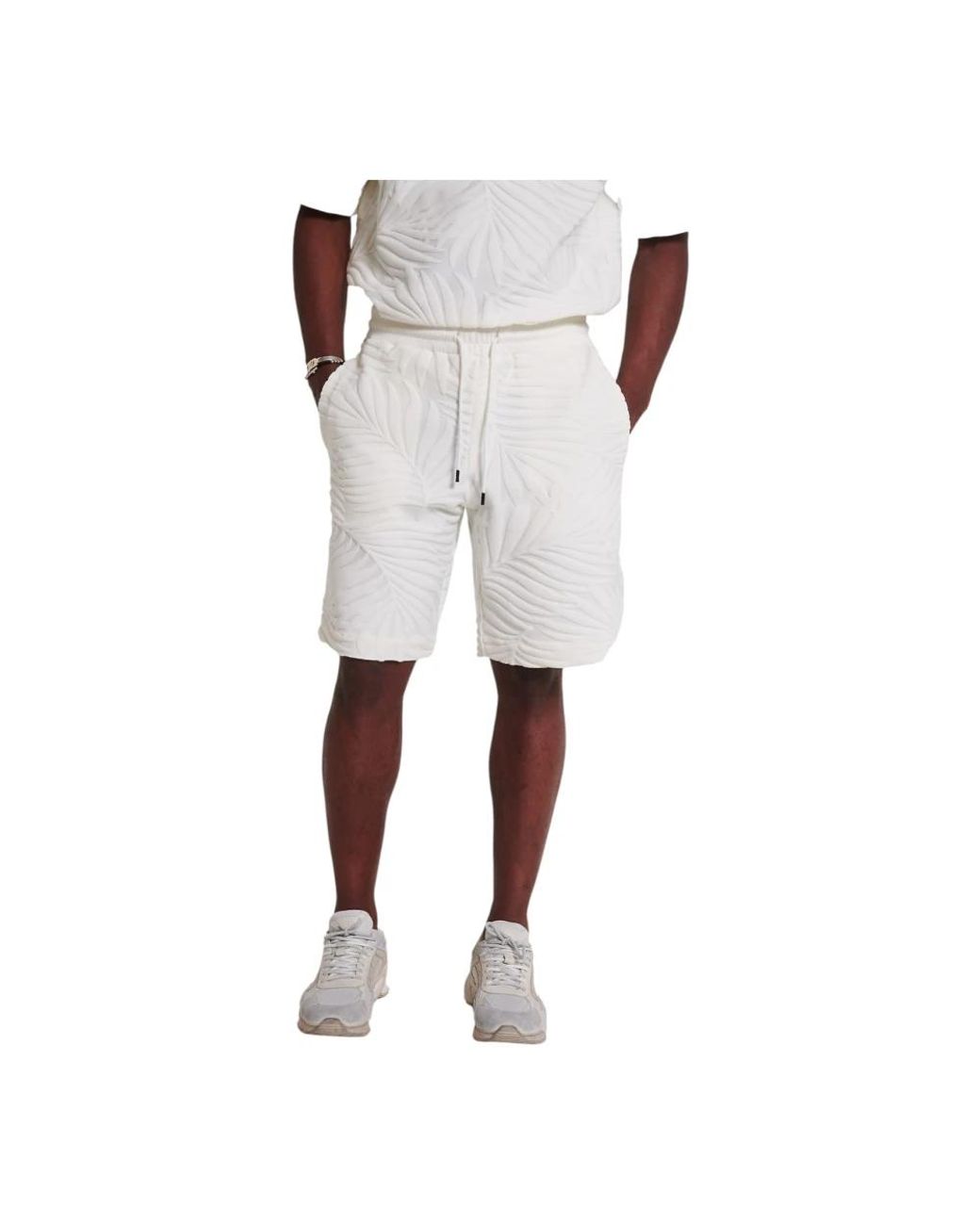 Dondup White Casual Shorts for men