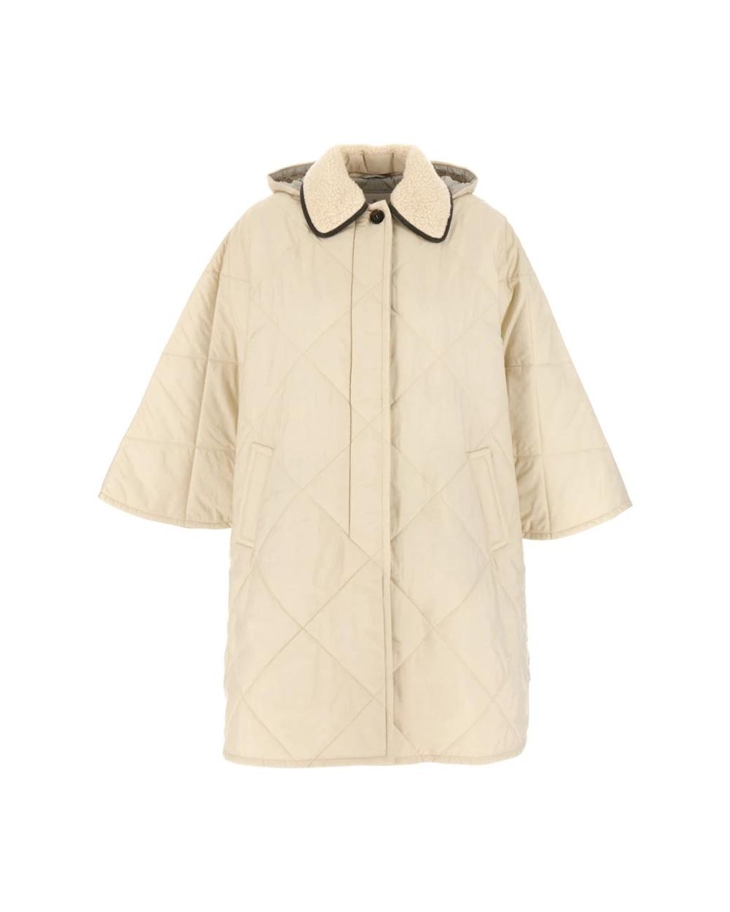 Brunello Cucinelli Jassen ,Polyester Pufferjassen Voor Mannen En Vrouwen in het Natural