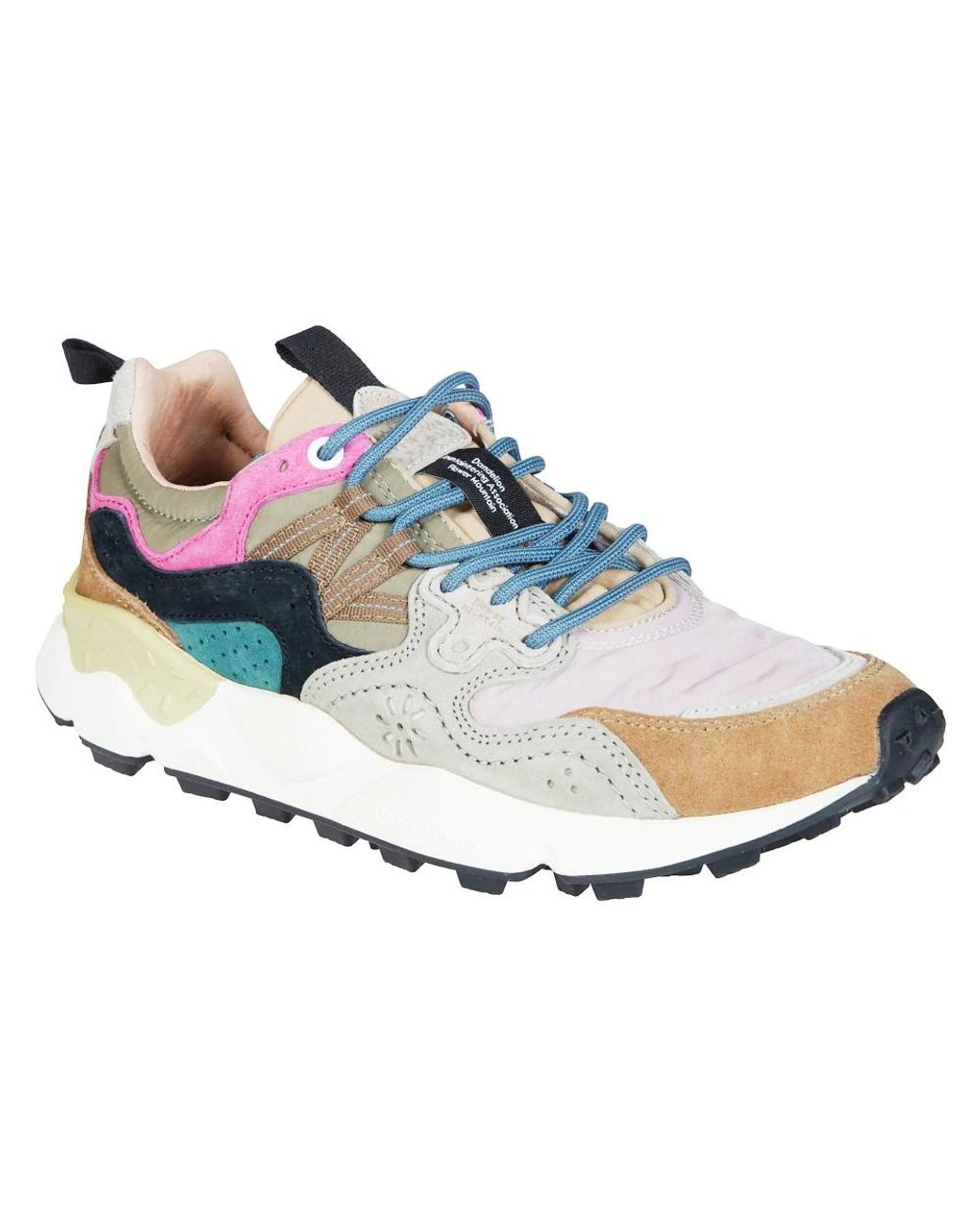 Sneakers Flower Mountain de color Blue