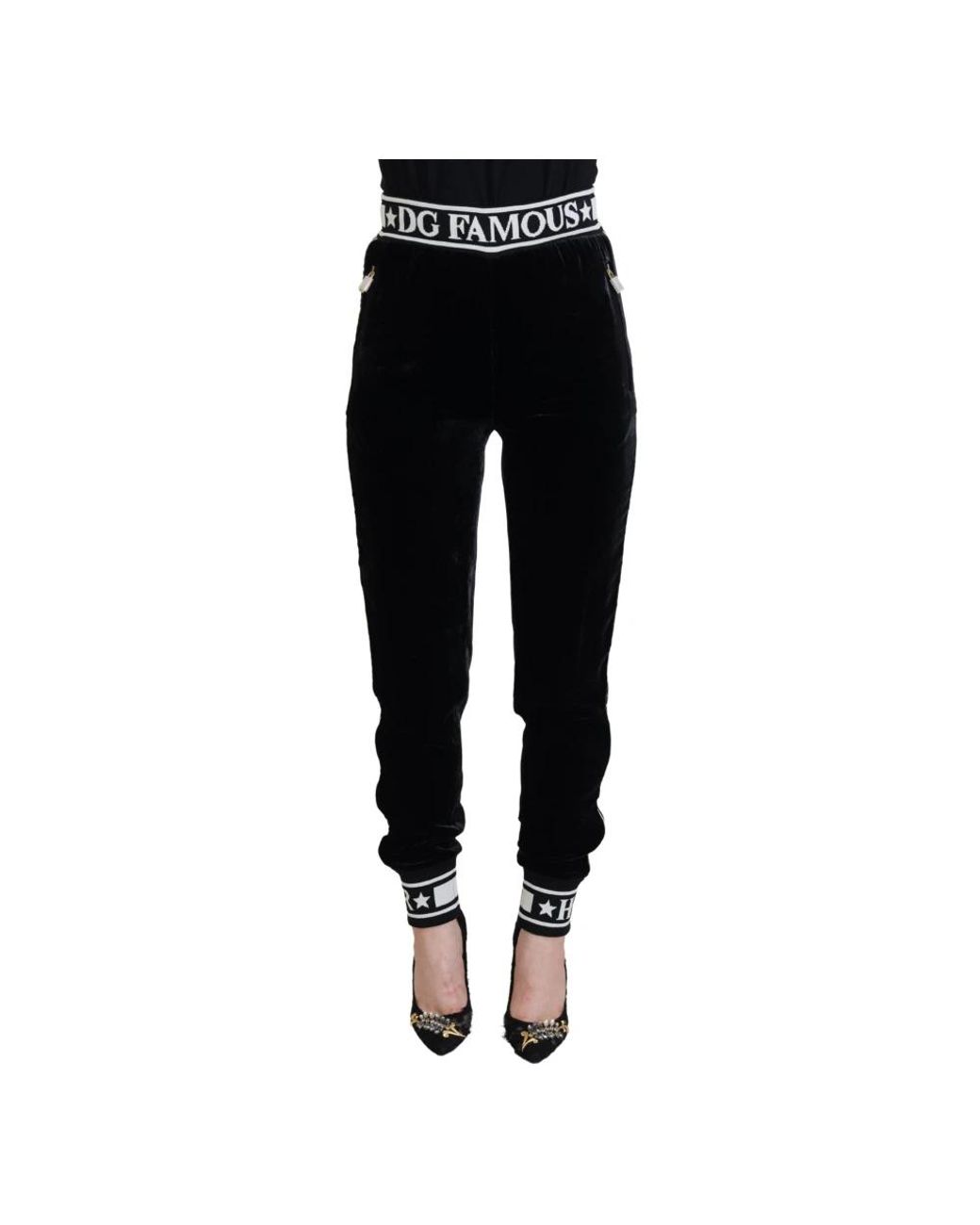Dolce & Gabbana Black Sweatpants