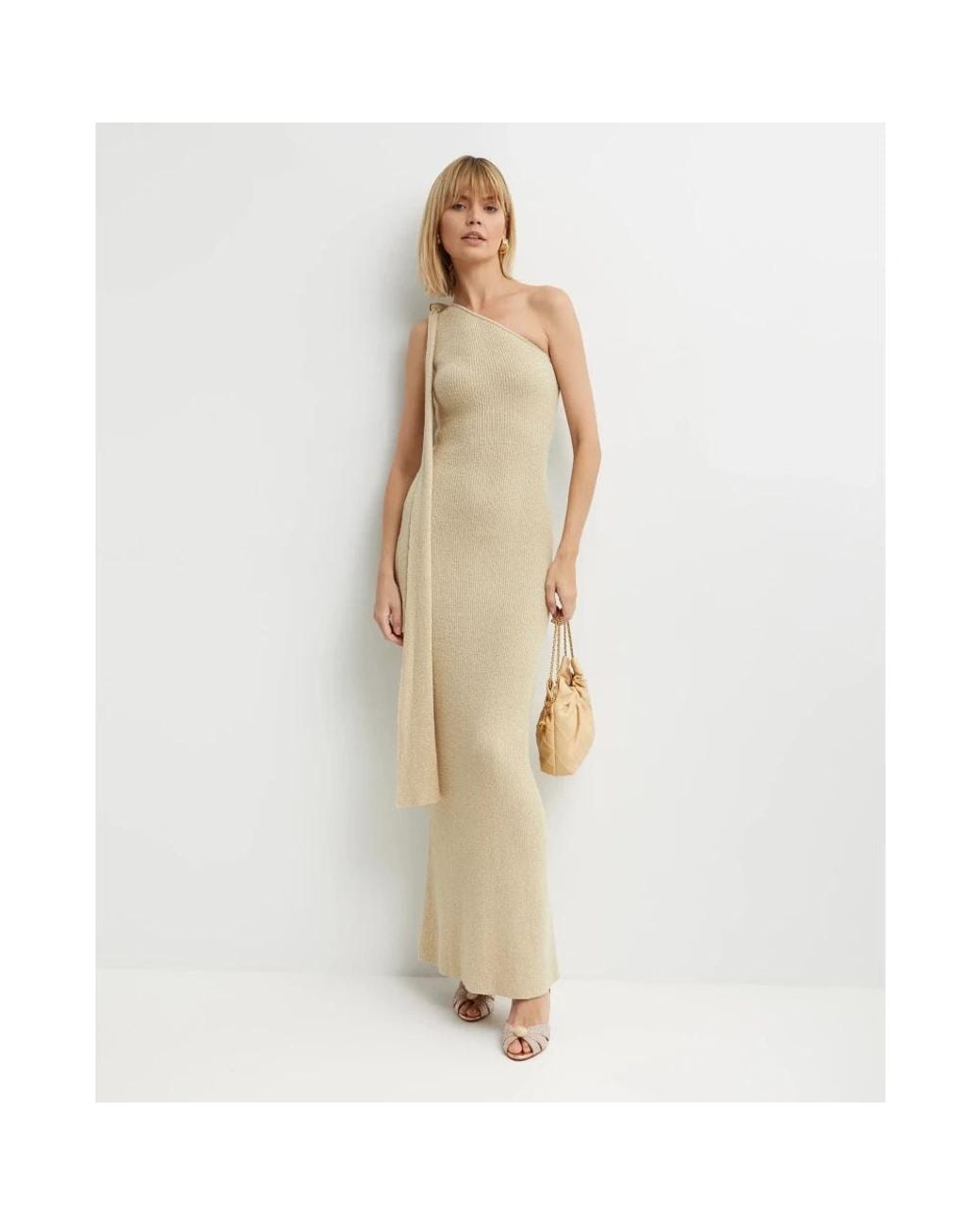 AYA MUSE Natural Knitted Dresses