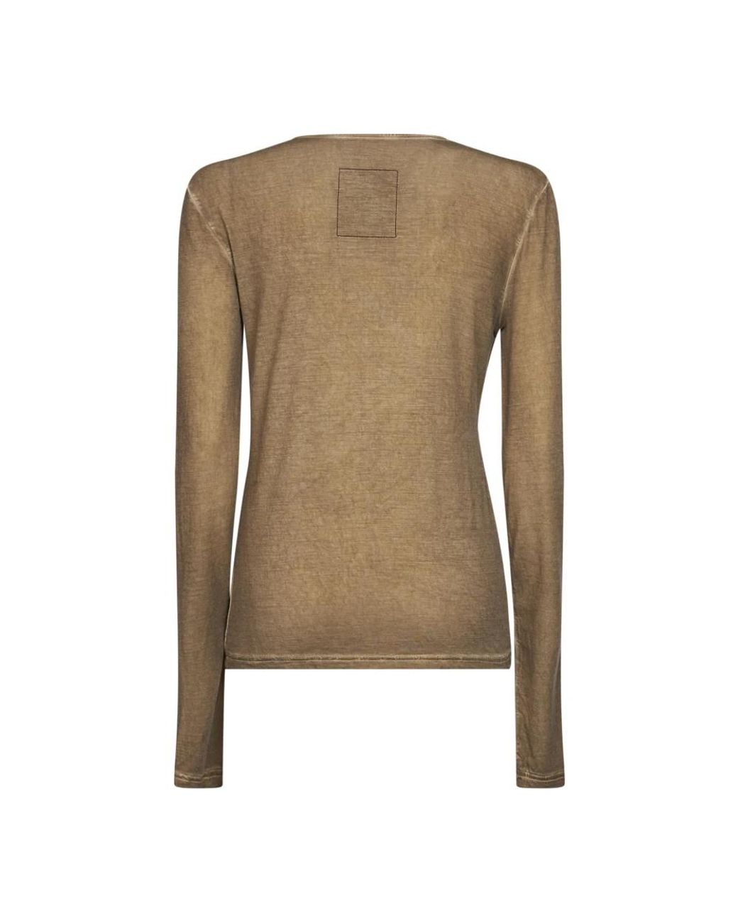 Uma Wang Green Long Sleeve T-Shirts