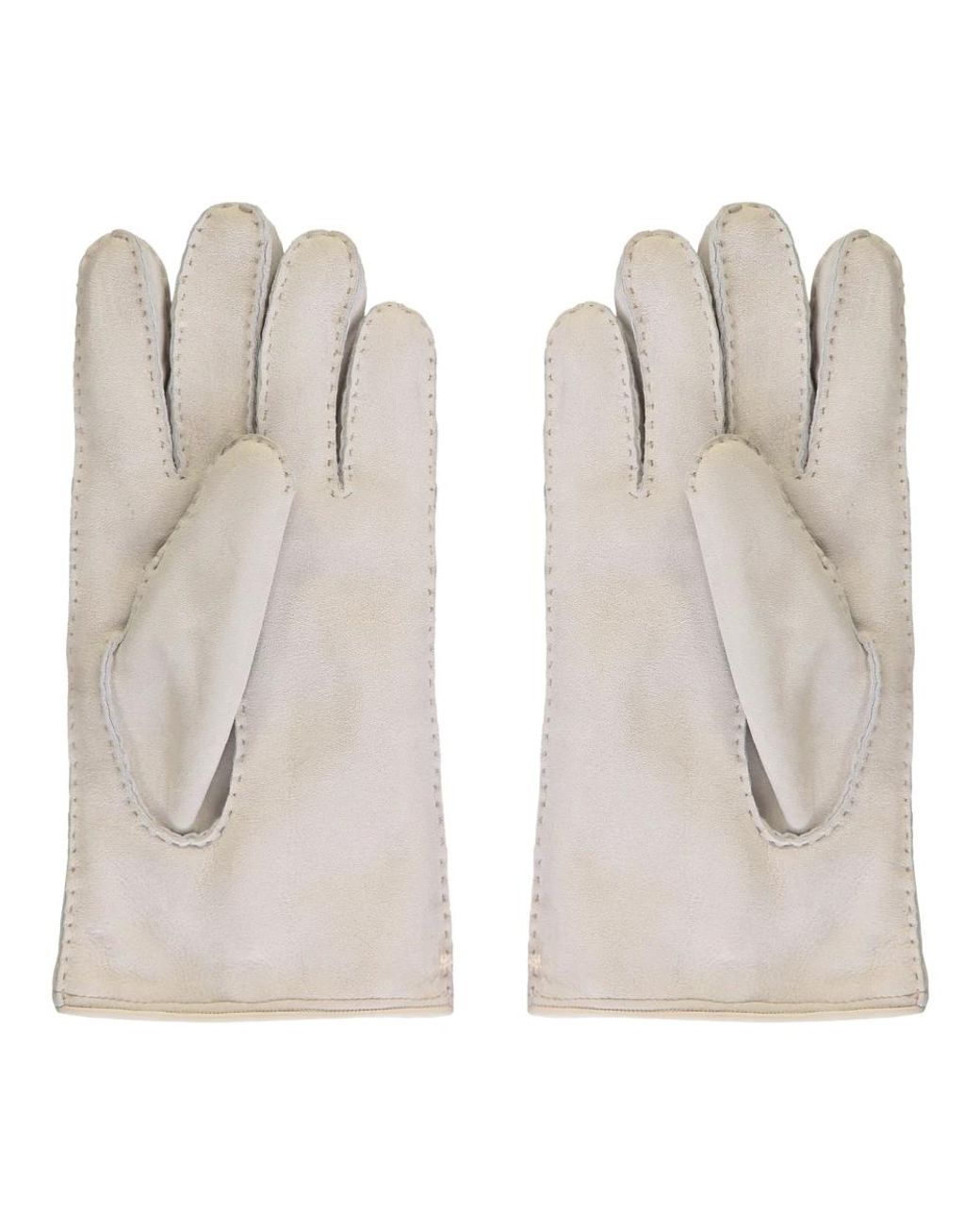 Moorer White Gloves for men