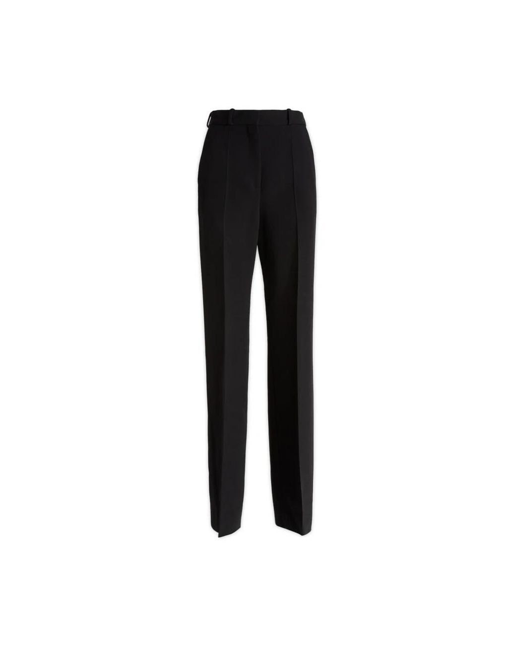 Del Core Black Straight Trousers