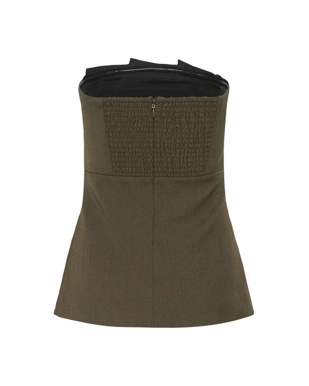 Gestuz Green Sleeveless Tops