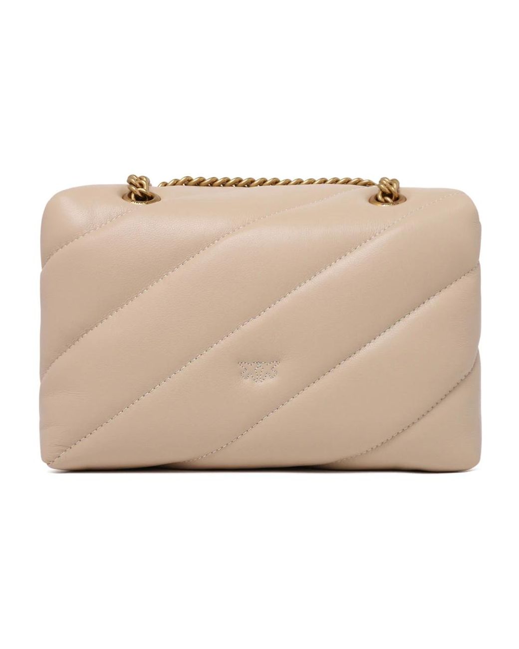 Pinko Natural Shoulder Bags