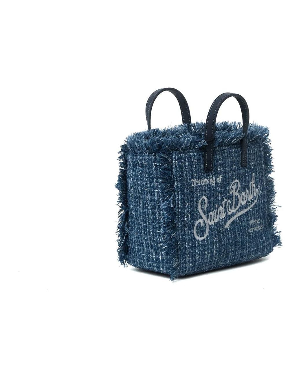 Mc2 Saint Barth Blue Shopping Bags