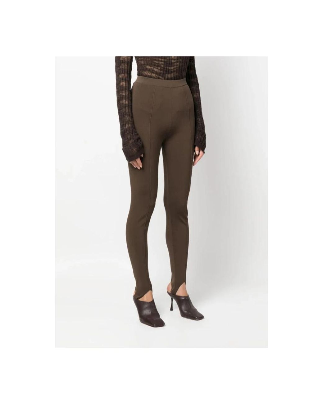 Pantalón Eveline, Mujer, Talla Nanushka de color Brown